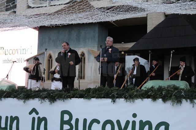 Gheorghe Flutur și Ion Lungu au explicat importanța marcării Zilei Bucovinei, devenită recent sărbătoare naţională