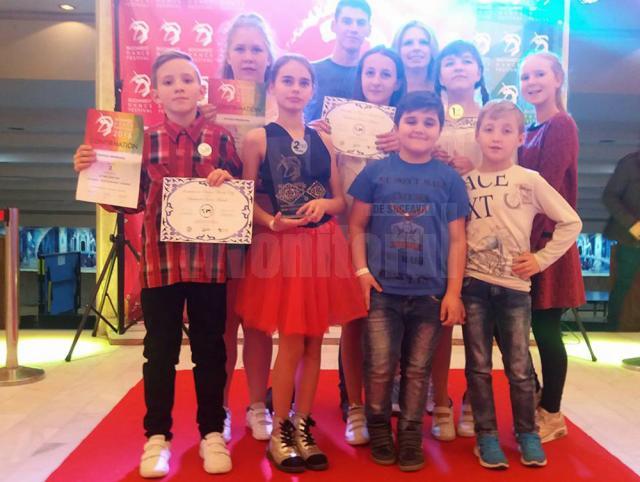 Copiii de la Clubul Sportiv Invictus Moldoviţa