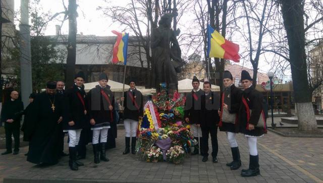 Acţiuni de Ziua Națională a României, la Cernăuți