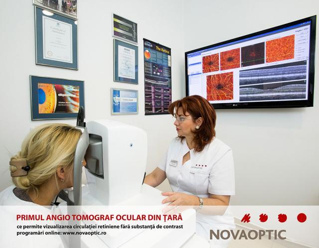 Primul angio-tomograf ocular din ţară, achiziţionat de Clinica Oftalmologică Novaoptic
