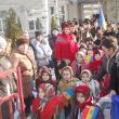 Moldoviţa, în straie de sărbătoare de Ziua Naţională a României