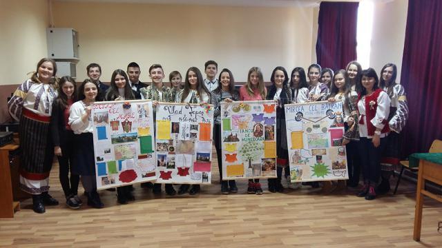 „Sărbătorim România!”, la Şcoala Gimnazială Udeşti