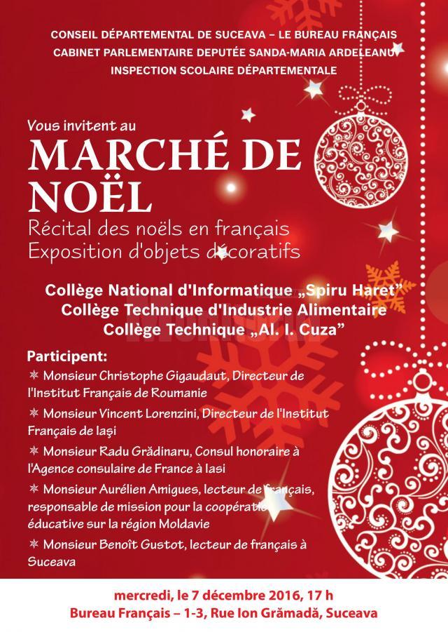 „Marché de Noël”, la Biroul Francez