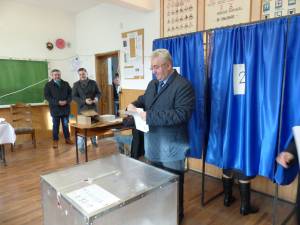 Ion Lungu a votat pentru continuarea dezvoltării Sucevei şi a judeţului