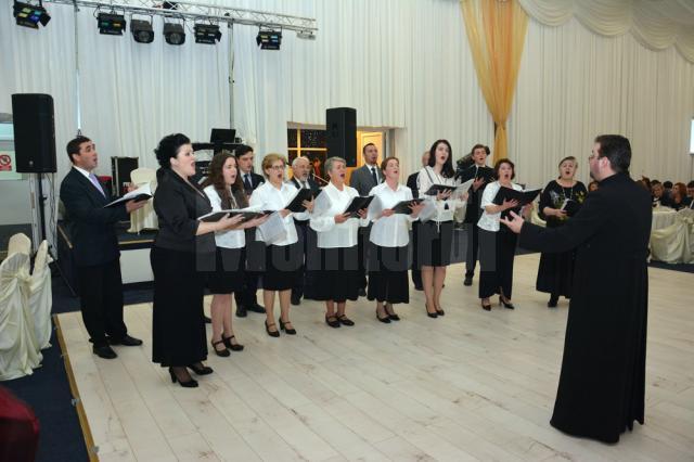 Corul „Ciprian Porumbescu”din Suceava, coordonat de preot profesor Lucian Tablan Popescu - ediţia 2013