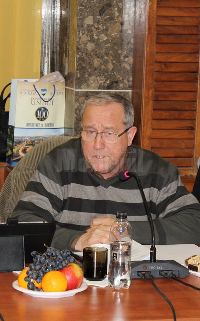 Eugen Girigan la ultima ședință de Consiliu Local la care a mai participat, la finalul căreia și-a anunțat demisia