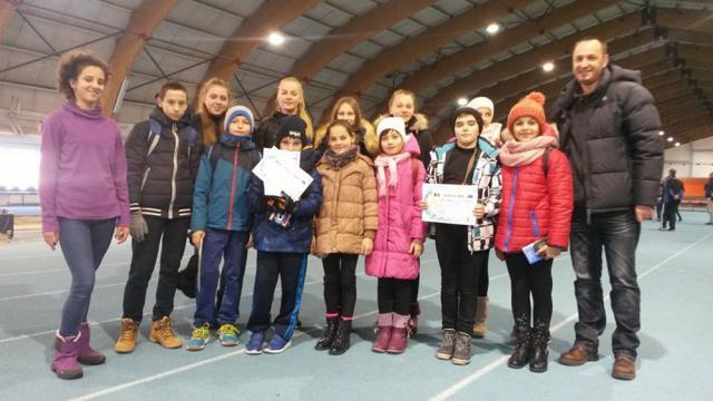 Micii atleţi de la CSM Suceava au avut o comportare bună la Cupa de Iarnă de la Bacău