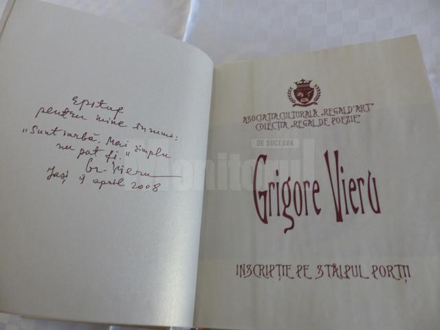 O carte eveniment dedicată lui Grigore Vieru este în lucru