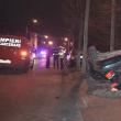 BMW-ul implicat în accident