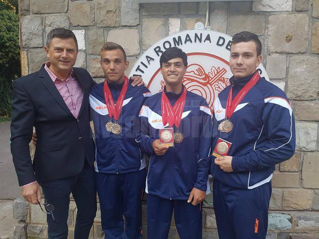 Secţia de tir sportiv de la CSM Suceava a adunat 17 medalii naţionale în acest an