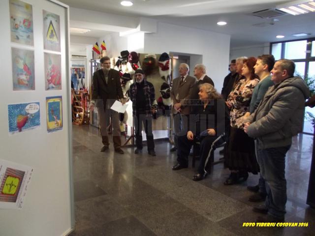 Expoziție de caricatură și premii la „Salonul de Umor” Suceava 2016