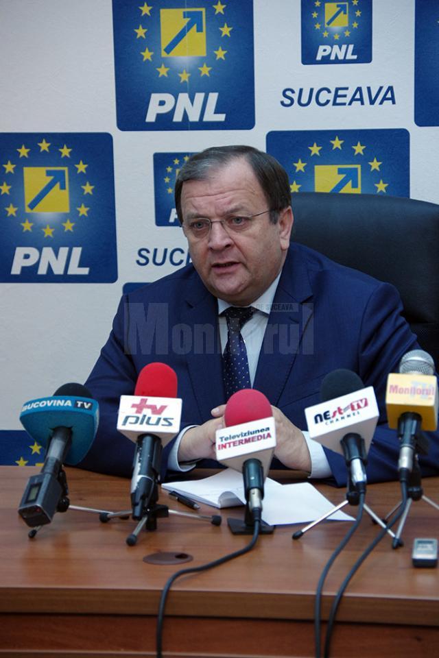 Preşedintele PNL Suceava şi al Consiliului Judeţean, Gheorghe Flutur, a prezentat ieri un bilanţ al administraţiei liberale la nivel judeţean, după câştigarea alegerilor locale din luna iunie 2016