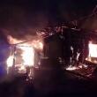Întreaga casă de locuit din Șaru Dornei a fost cuprinsă de flăcări