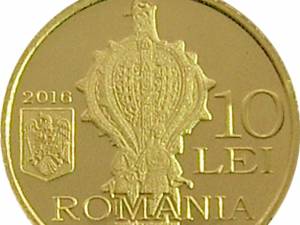 Emisiunea numismatică „Istoria aurului - Buzduganul Regelui Ferdinand I” - avers