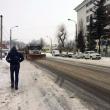 Mobilizare totală pentru deszăpezirea străzilor Sucevei, după urgia din weekend