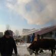 Ferma afectată de incendiu