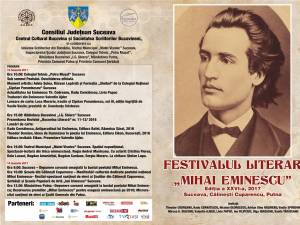 Festivalul literar „Mihai Eminescu”, ediția a XXVI-a