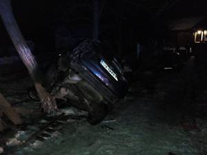Accident la Frasin, sâmbătă noapte