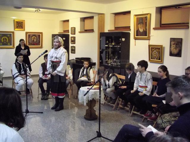 Omagiu Luceafărului poeziei româneşti, la Aşezământul social-cultural al Parohiei ortodoxe „Sf. Înviere” Suceava