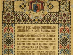 Reeditarea lucrării „Motive ale industriei casnice de broderie din Bucovina”