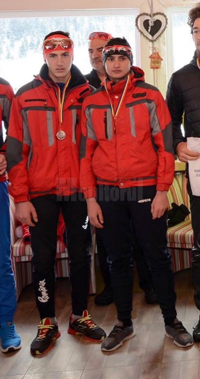 Valentin Dîrţu-Lunic şi Vasile Rusu se află în pregătire centralizată cu loturile naţionale de juniori de schi fond şi biatlon