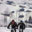 Vee Tire Team Suceava a participat şi-n acest an cu trei ciclişti la concursul Snow Bike Festival din Elveţia