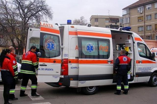 Copilul de 12 ani a fost preluat în stare gravă de un echipaj al ambulanței