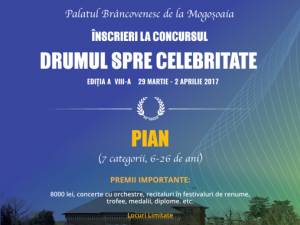 Înscrieri la Concursul „Drumul spre celebritate” - Ediţia a VIII-a