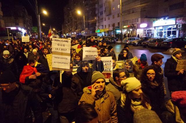 Protestul din Suceava