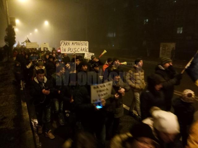 Protestele continuă la Suceava