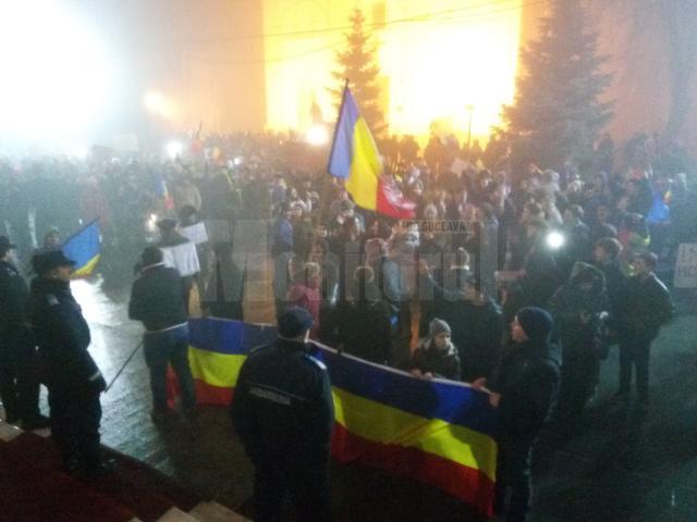 Protestele continuă la Suceava