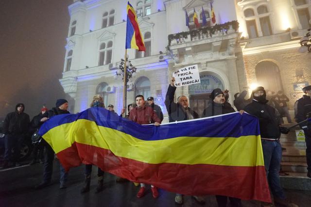 Protestele continuă la Suceava