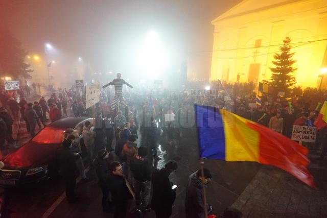 Protestele continuă la Suceava