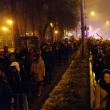 Mii de suceveni au ieşit pe străzile Sucevei şi duminică seara, după abrogarea OUG 13