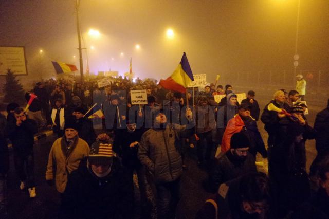 Circa 2.500 de suceveni au mărşăluit sâmbătă pe străzile municipiului Suceava