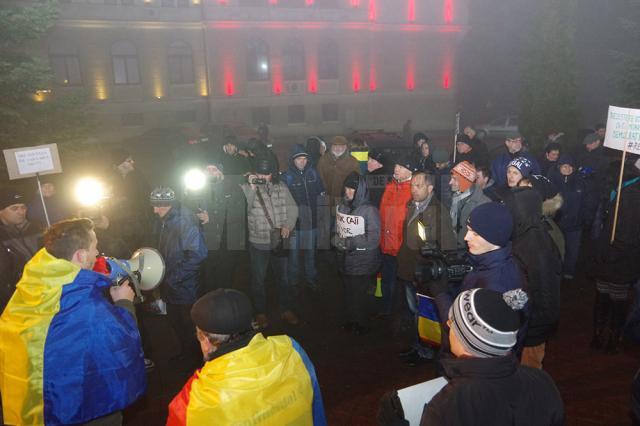 Început de săptămână cu protest la Suceava