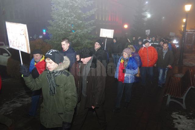 Început de săptămână cu protest la Suceava