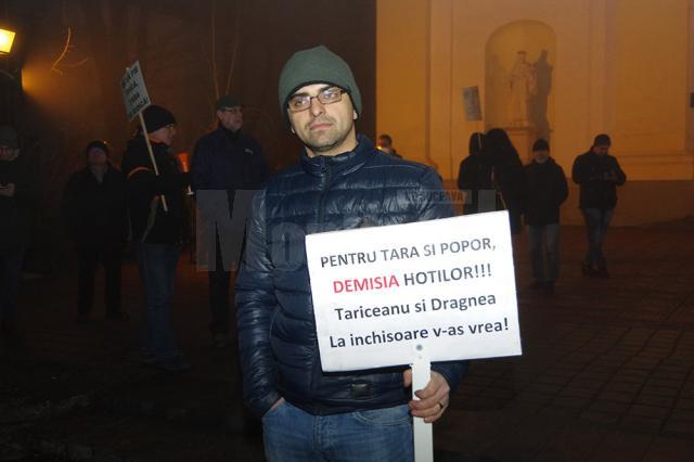 Început de săptămână cu protest la Suceava