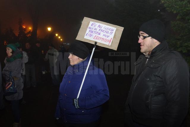 Început de săptămână cu protest la Suceava