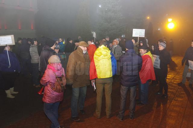 Început de săptămână cu protest la Suceava