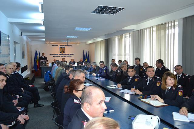 Au fost prezenţi la ISU Suceava și conducători ai unor instituţii partenere în cadrul Comitetului Judeţean  pentru Situaţii de Urgență Suceava