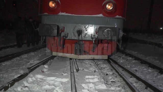 O locomotivă a deraiat lângă Gara Suceava şi a afectat traficul feroviar