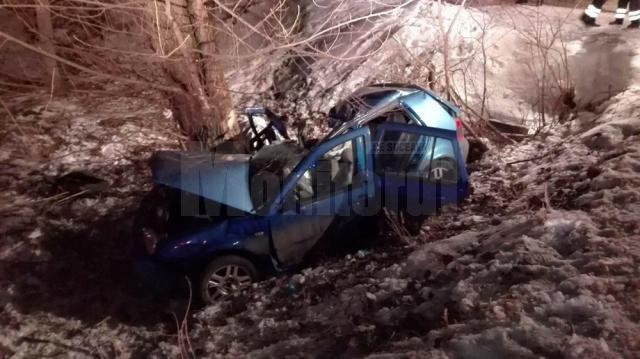 Groaznicul accident rutier petrecut marţi seară, între Mălini şi Cornu Luncii