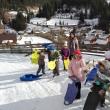 Concursul “Iarna la săniuş” a adunat la un loc copiii din Cârlibaba