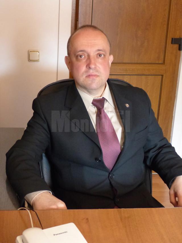 Prof. Petru Gorea, liderul Sindicatului Salariaţilor din Învăţământul Preuniversitar (SSIP) Suceava