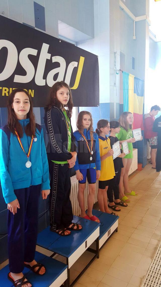 Ioana Ursu, de la CSȘ Suceava, a fost declarată cea mai bună sportivă la categoria fete 11 ani