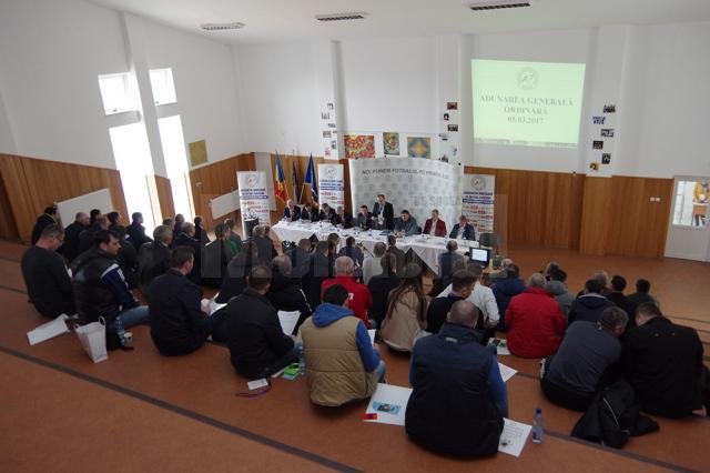 AJF Suceava a organizat Adunarea Generală ordinară pe anul 2017