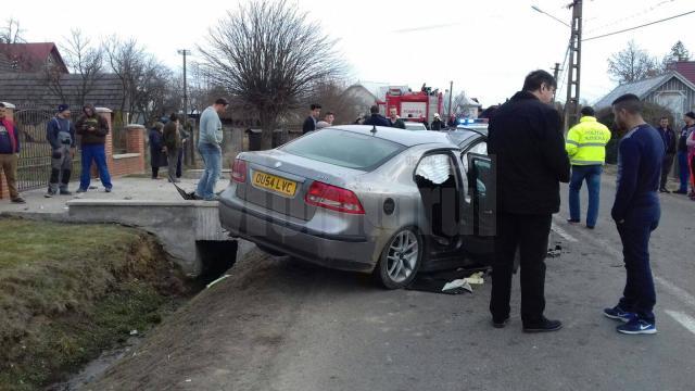 Accident cu trei răniţi la Horodnic de Sus