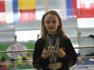 Delia Ostafi a câștigat opt medalii la un puternic concurs în Germania