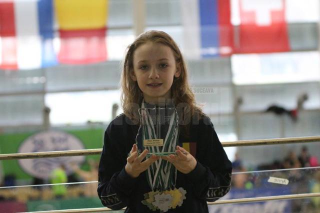 Delia Ostafi a câștigat opt medalii la un puternic concurs în Germania
